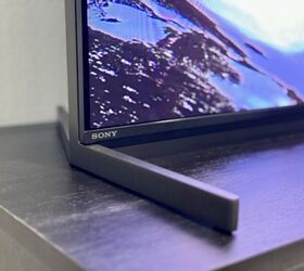 sony bravia a95l qd oled tv review, Sony A95L Stand