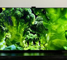 sony bravia a95l qd oled tv review, Sony A95L Side View