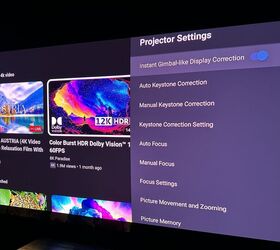 jmgo n1 ultra 4k projector review, JMGO N1 Ultra Settings