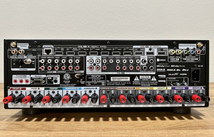 Denon AVR-X4800H AV Receiver Review | CE-Sphere