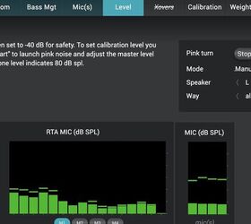 Trinnov Altitude16 Level Adjustment