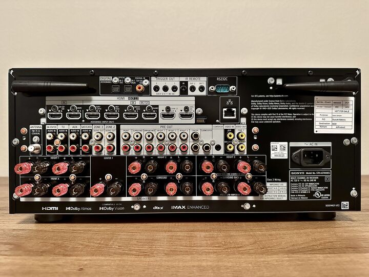 Sony STR-AZ7000ES 13.2 Channel 8K Receiver Review | CE-Sphere