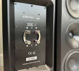 arendal sound 1723 monitor center thx subwoofer 2v review, Arendal 1723 Montior THX Rear