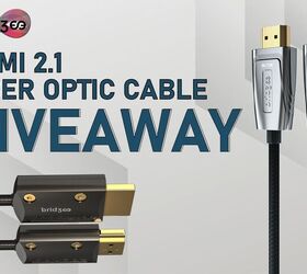 Enter to Win a Free Bridgee HDMI 2.1 Fiber Optic Cable