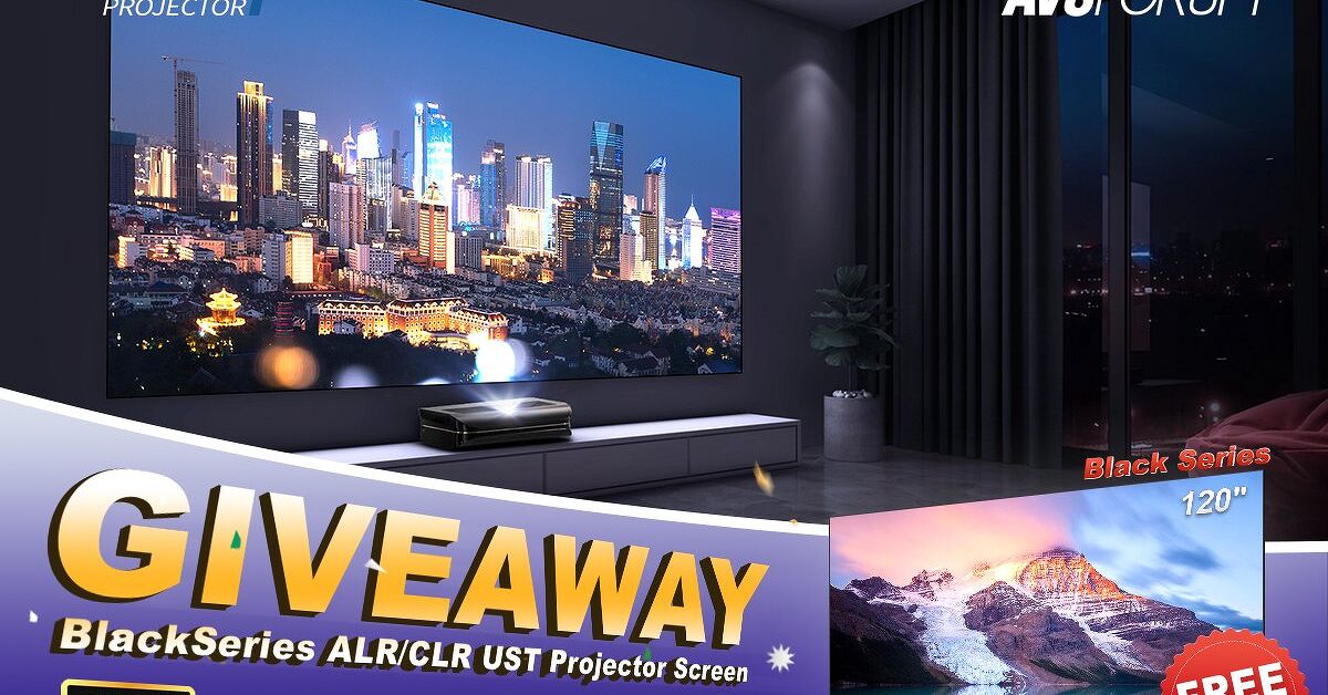 Enter to Win a 120-Inch UST Projector Screen from NothingProjector | CE ...